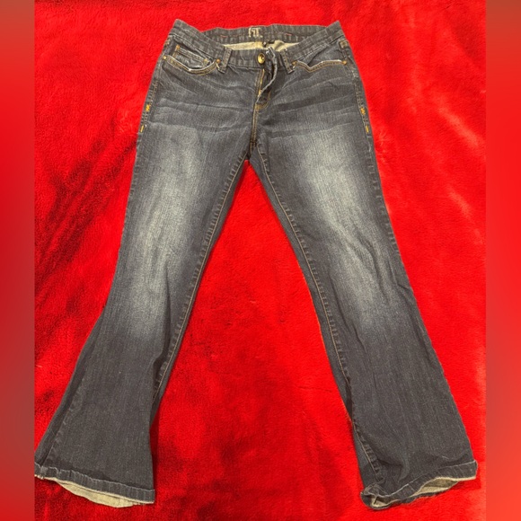 !it jeans Denim - !iT Blue Women's Flare Jeans